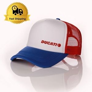 Biker Hat Ducati Hat trucker Hat Fashion Hat Mesh Hat